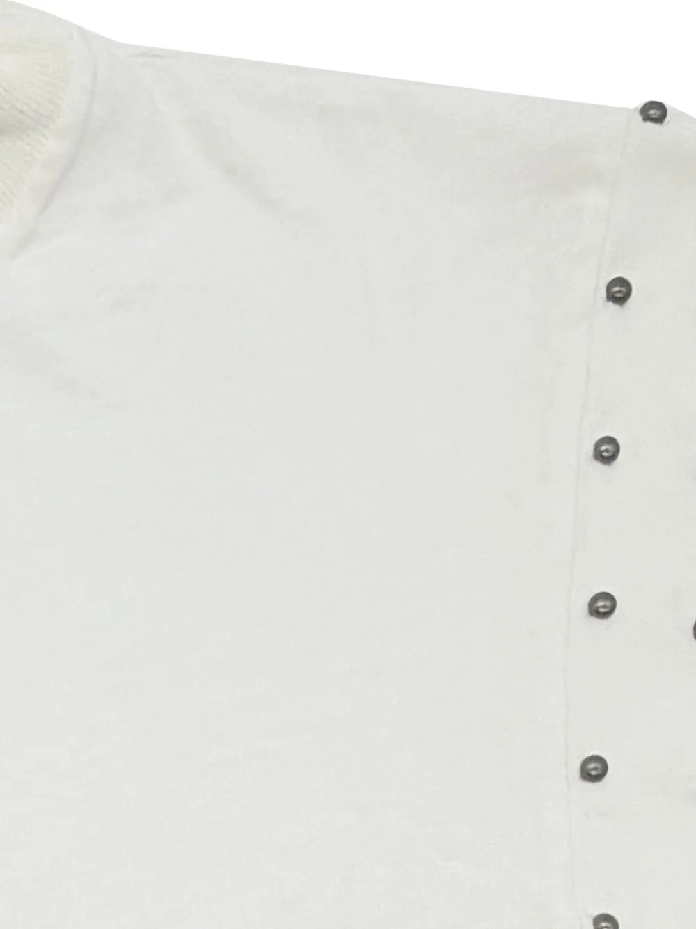 Htc Los Angeles Mouwloos T-shirt met studs Beige