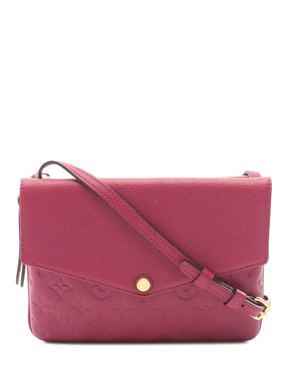 Louis Vuitton Pre-Owned Borsa a tracolla Twice in pelle Empreinte 2015 - Rosso