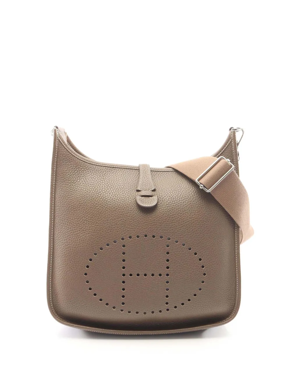 Hermès Pre-Owned 2019 Clemence Evelyne III PM Umhängetasche - Braun