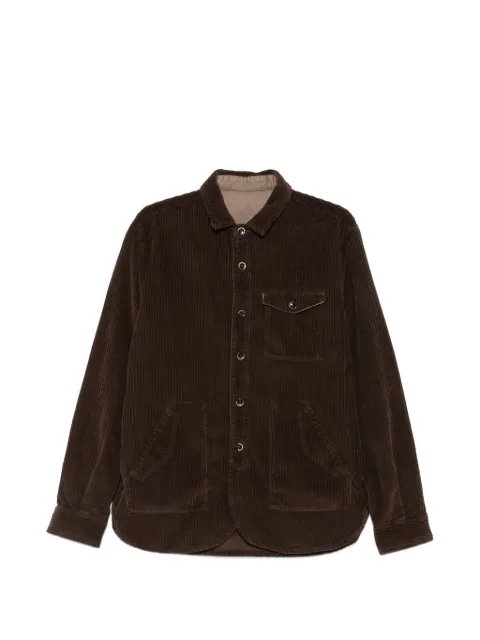 Nine In The Morning corduroy-textured button-up shirt