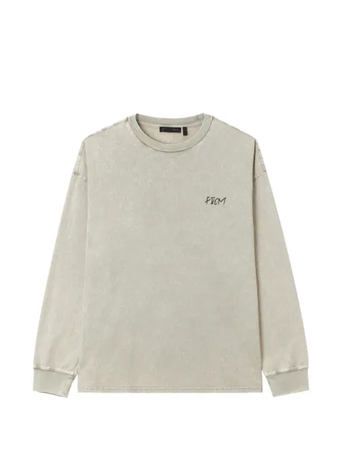 FIVE CM logo-print long-sleeve T-shirt