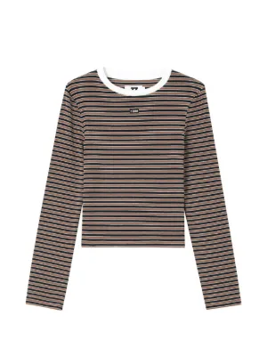 GOSHA RUBCHINSKIY Striped long-sleeve T-shirt | Blue | FARFETCH
