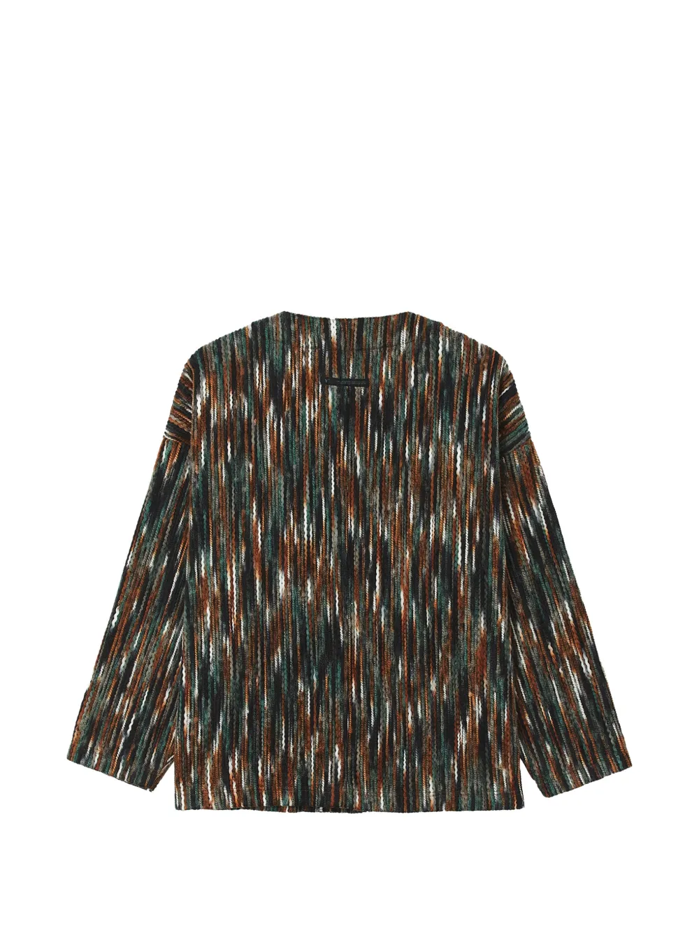 FIVE CM Gemeleerd vest Zwart
