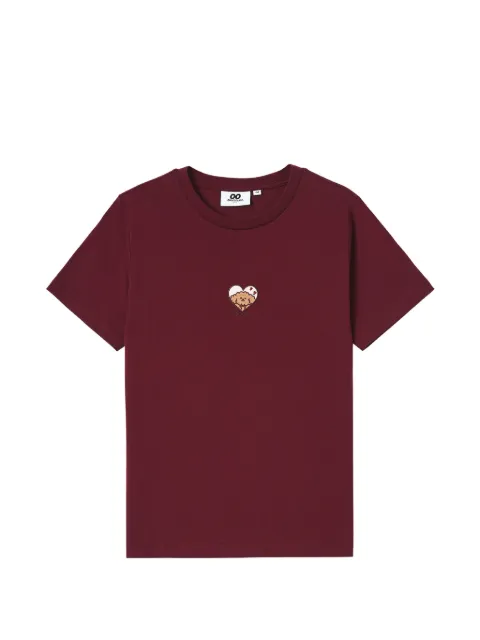 CHOCOOLATE t-shirt à motif cœur brodé