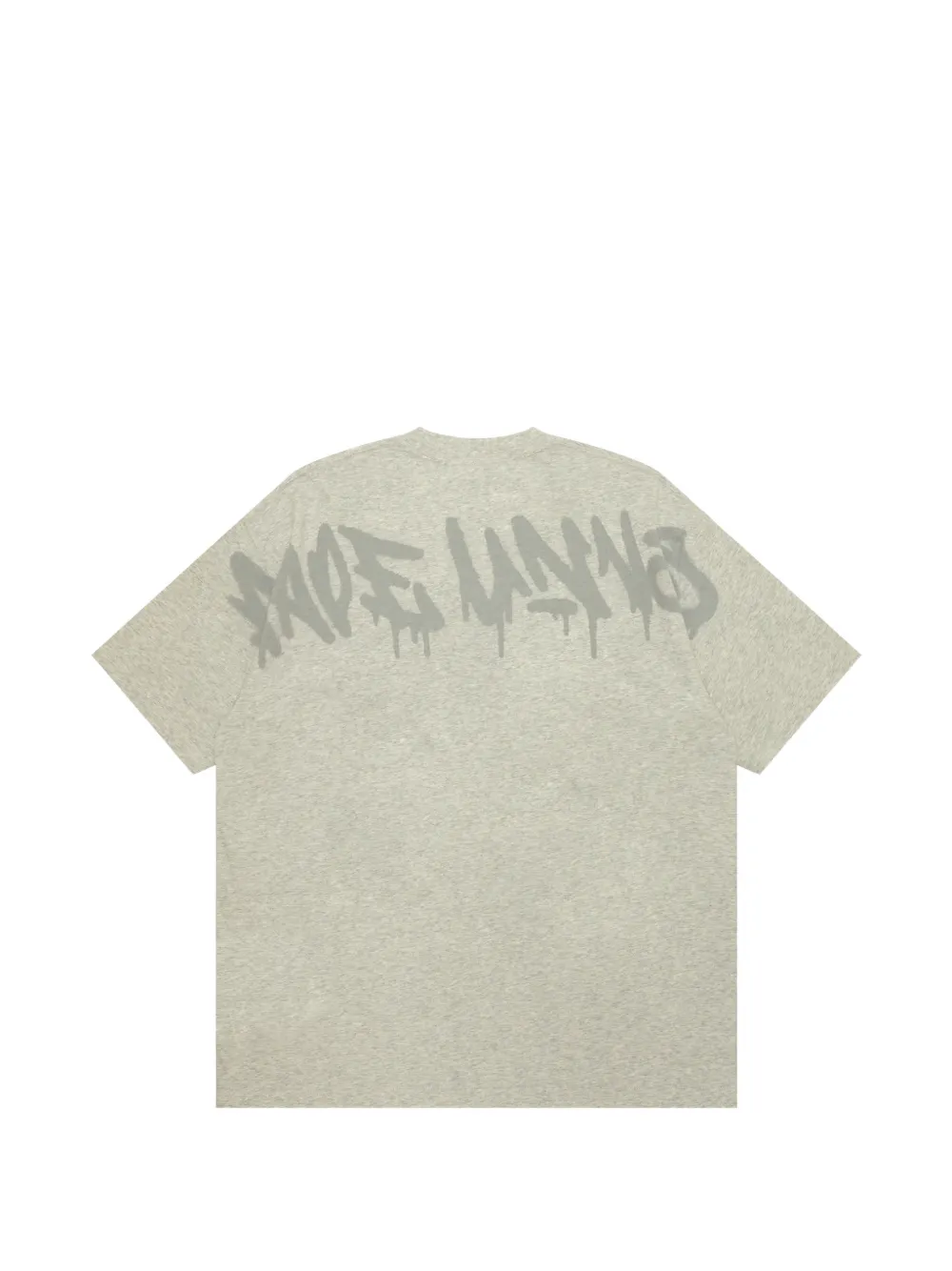 AAPE BY *A BATHING APE Katoenen T-shirt met grafische print Grijs