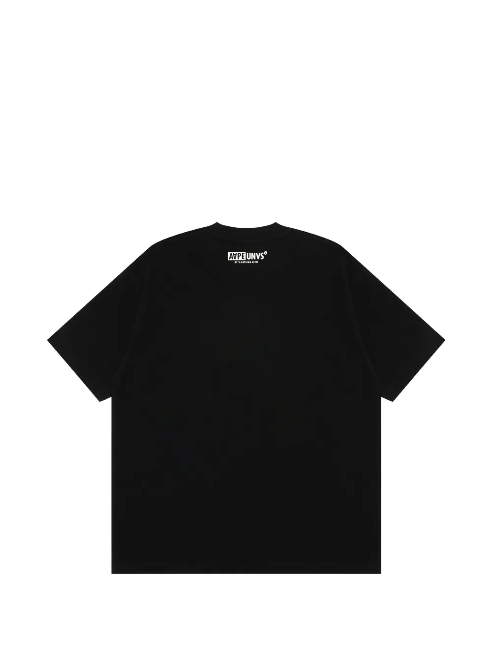 AAPE BY *A BATHING APE AAPEUNVS Moonface T-shirt Zwart