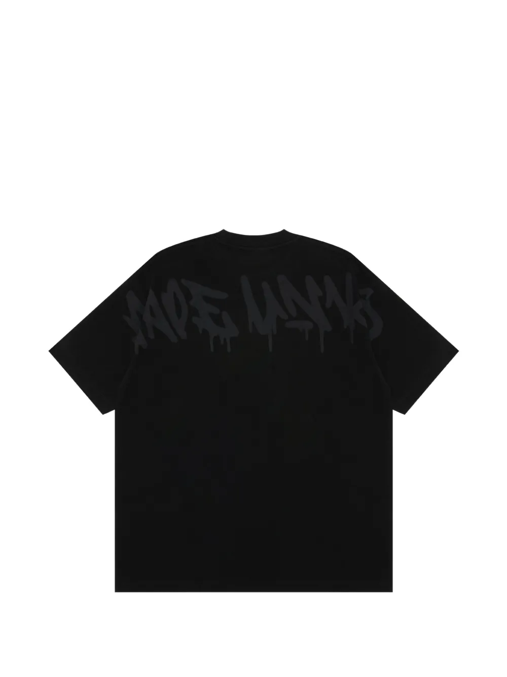 AAPE BY *A BATHING APE T-shirt met grafische print Zwart