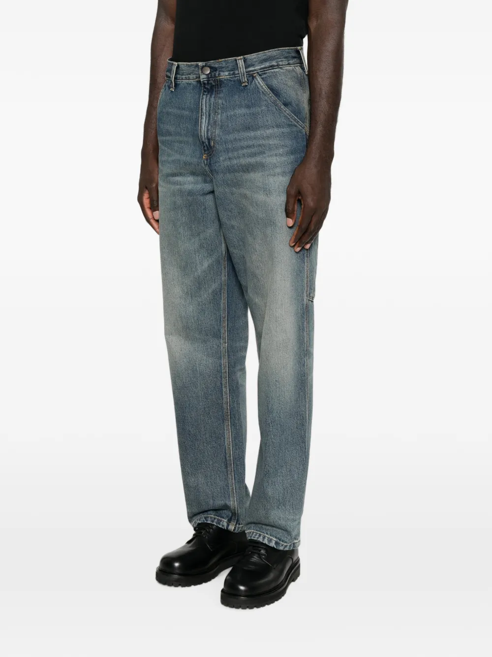 Carhartt WIP Single Knee jeans Blauw