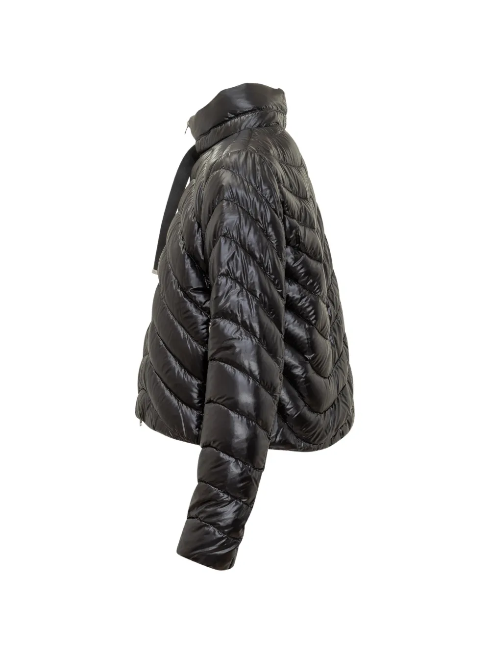 Herno Chevron-quilted Puffer Jacket In Pattern