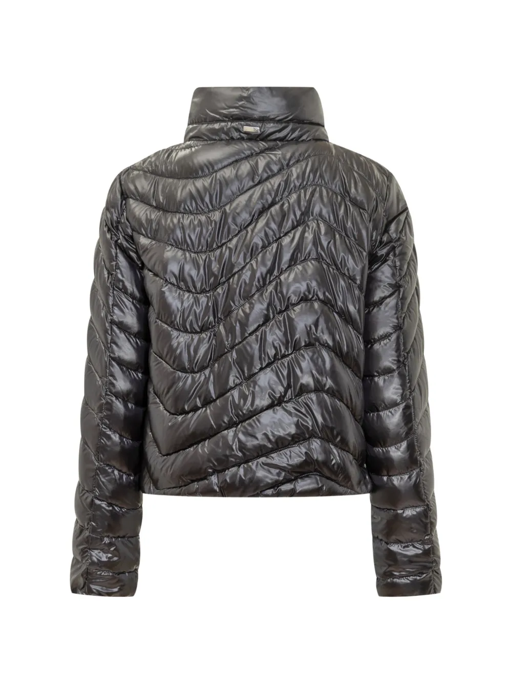 Herno Chevron-quilted Puffer Jacket In Pattern