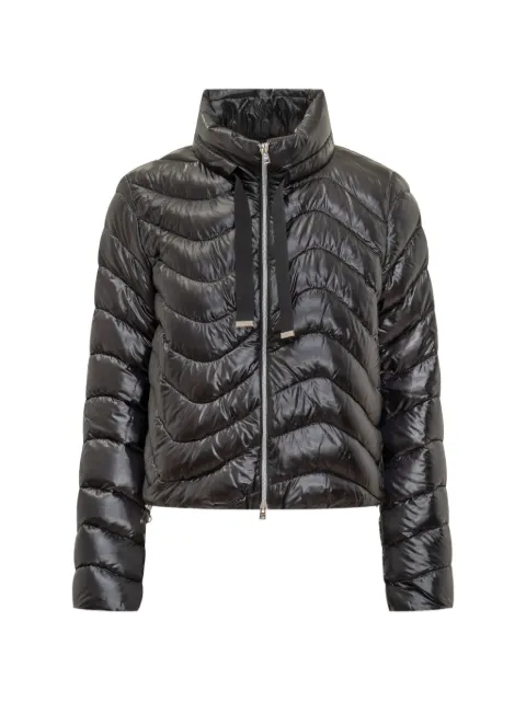 Herno plumífero con acolchado chevron