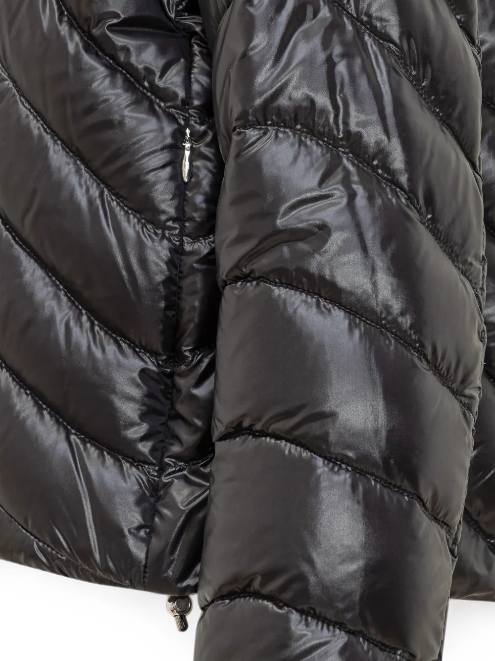 Herno Chevron-quilted Puffer Jacket In Pattern