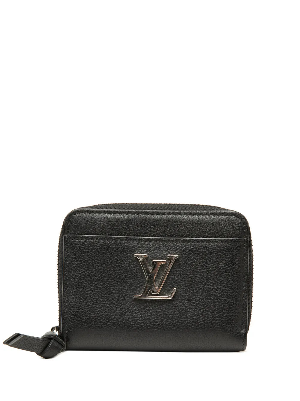 Louis Vuitton Pre-Owned 2021 Lockme Zippy Portemonnaie aus Kalbsleder - Schwarz