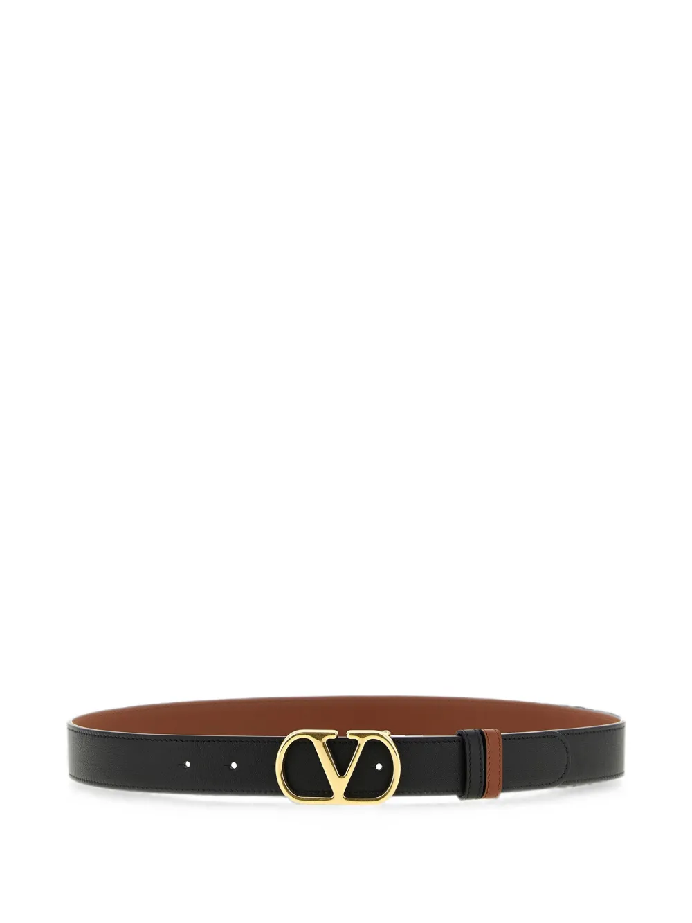 Valentino Garavani VLogo reversible belt - Schwarz