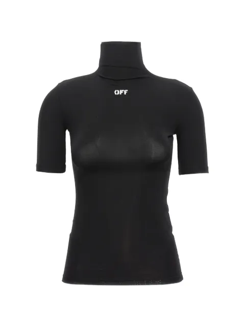 Off-White Off Stamp logo-print T-shirt