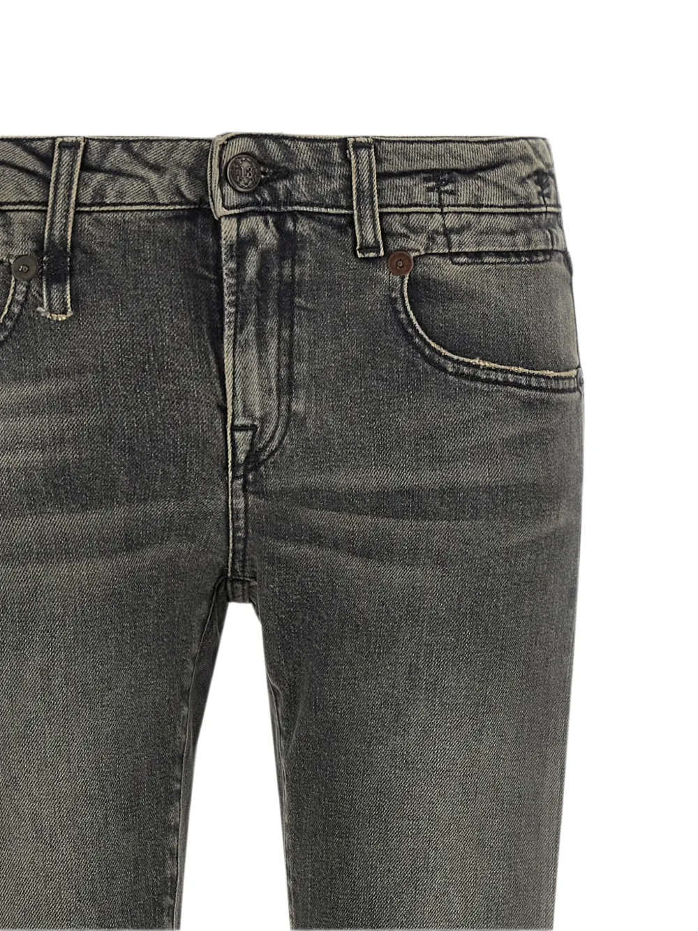 R13 Tobi Boy bootcut jeans Grijs