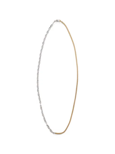 Tom Wood Rue two-tone chain necklace