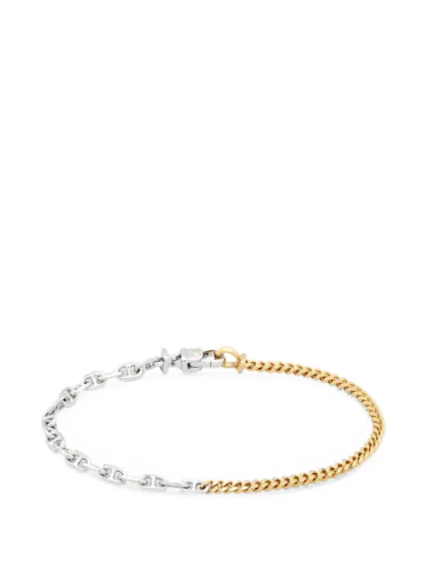 Tom Wood Rue two-tone chain bracelet