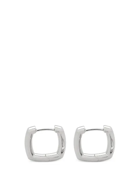 Tom Wood square-frame hoop earrings