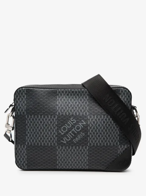 Louis Vuitton Pre-Owned 2021-2026 Damier Graphite Trio Messenger crossbody bag