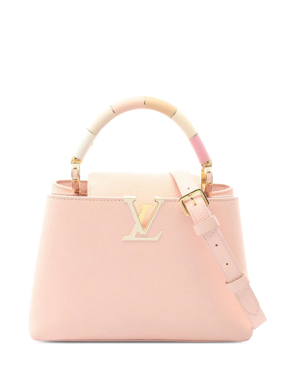 Louis Vuitton Pre-Owned 2021-2026 Taurillon Capucines BB Satchel-Tasche - Rosa
