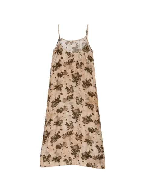 Uma Wang floral-print slip dress