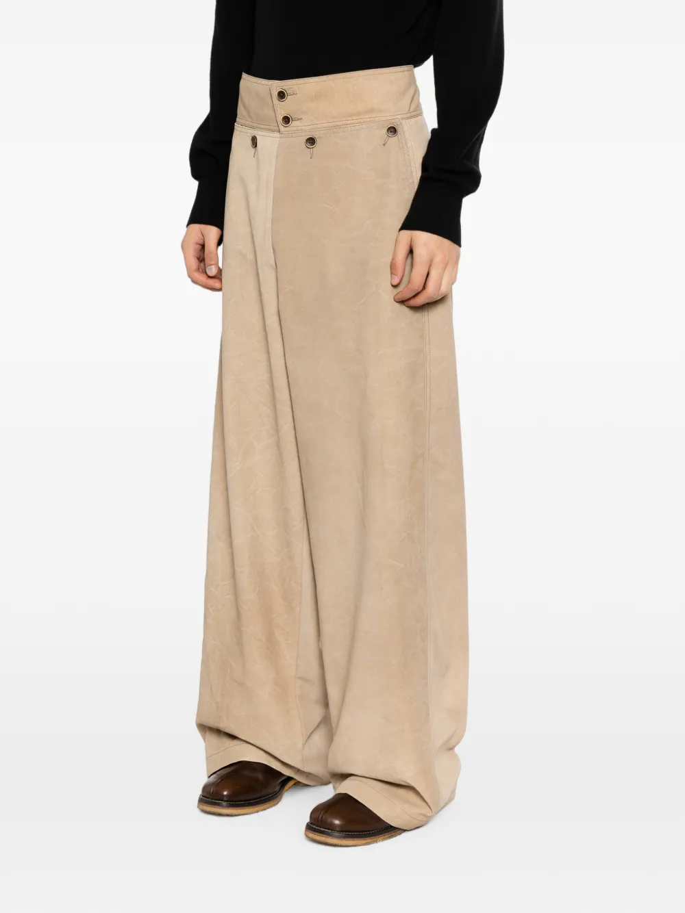 Uma Wang Paulo broek Bruin