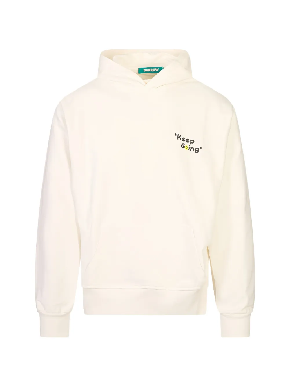 Barrow Keep Going-print Hoodie In Multi