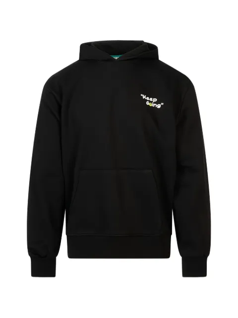 BARROW sudadera con capucha y estampado Keep Going