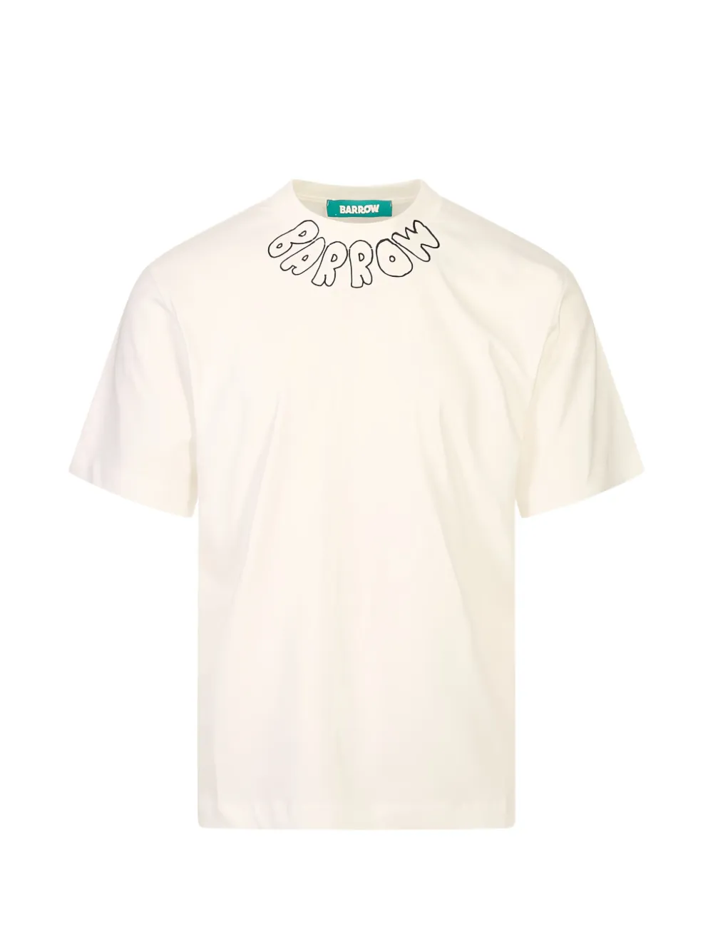 BARROW teddy bear-print T-shirt - Bianco