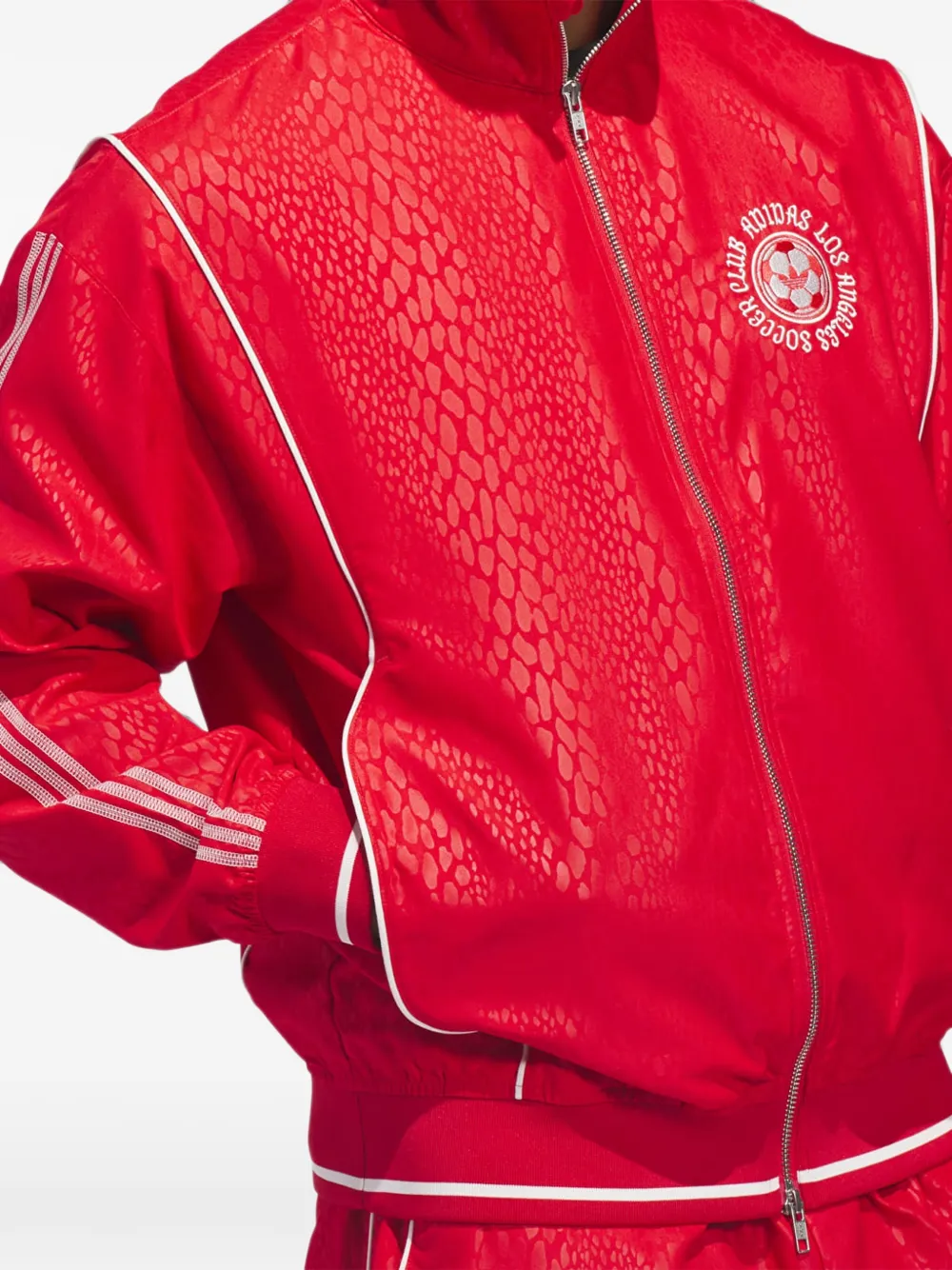 adidas NY trainingsjack Rood