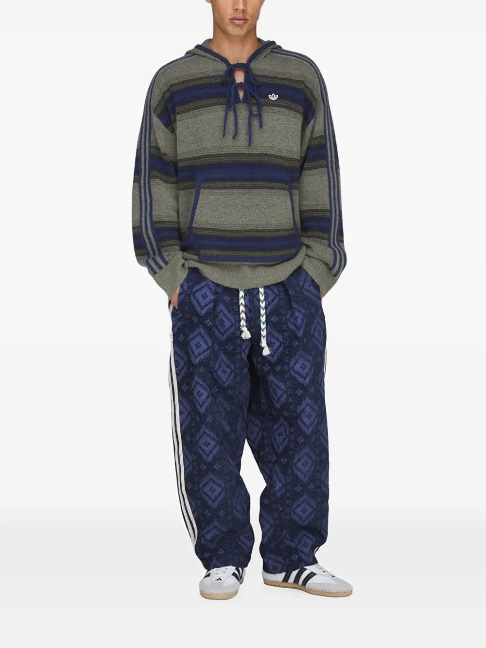 adidas CLOT Baja hoodie van Edison Chen Groen