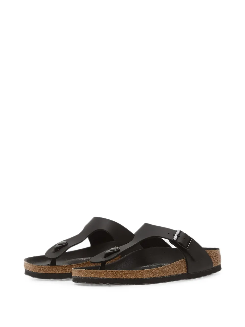 Birkenstock Gizeh buckle-fastening sandals Zwart