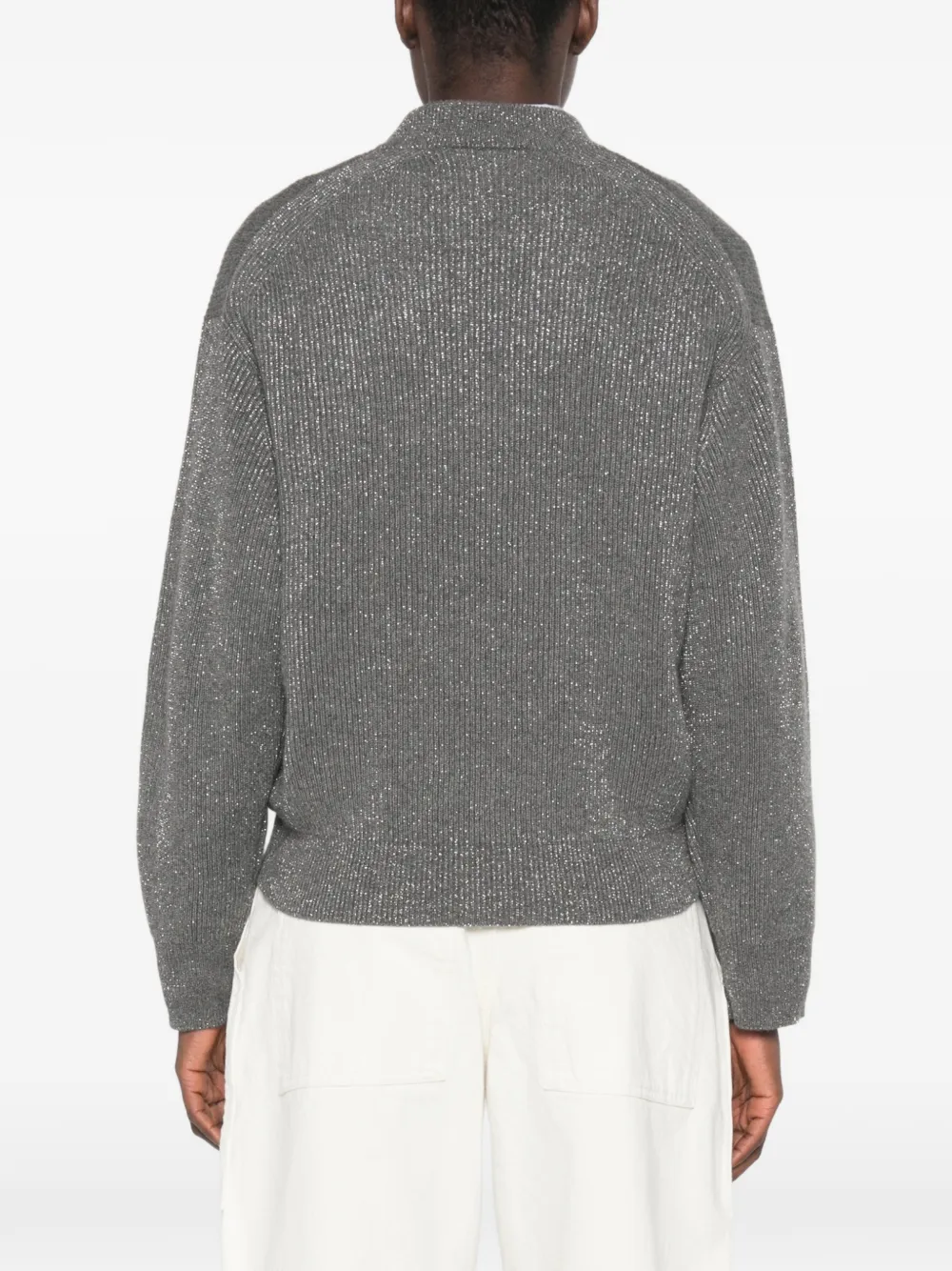 Brunello Cucinelli V-neck Sweater | グレー | FARFETCH JP