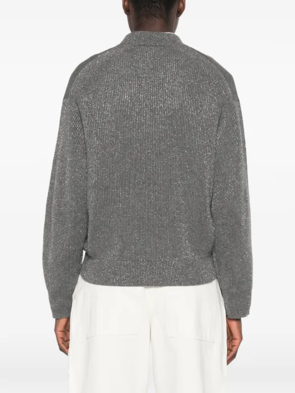 Brunello Cucinelli V-neck Sweater | グレー | FARFETCH JP