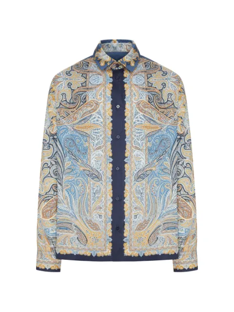 ETRO paisley-print cotton shirt