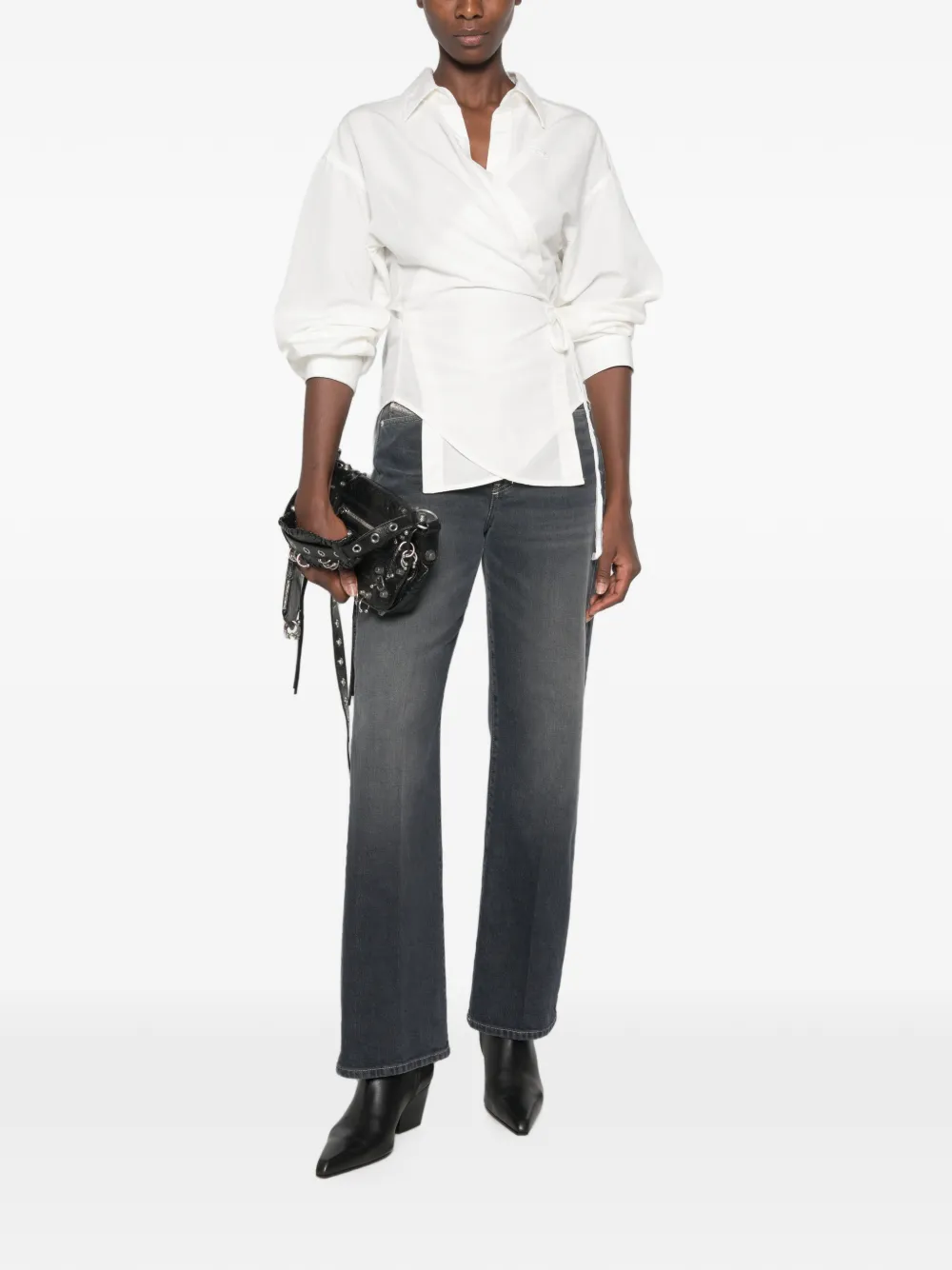 Diesel Jeans met vervaagd-effect Grijs