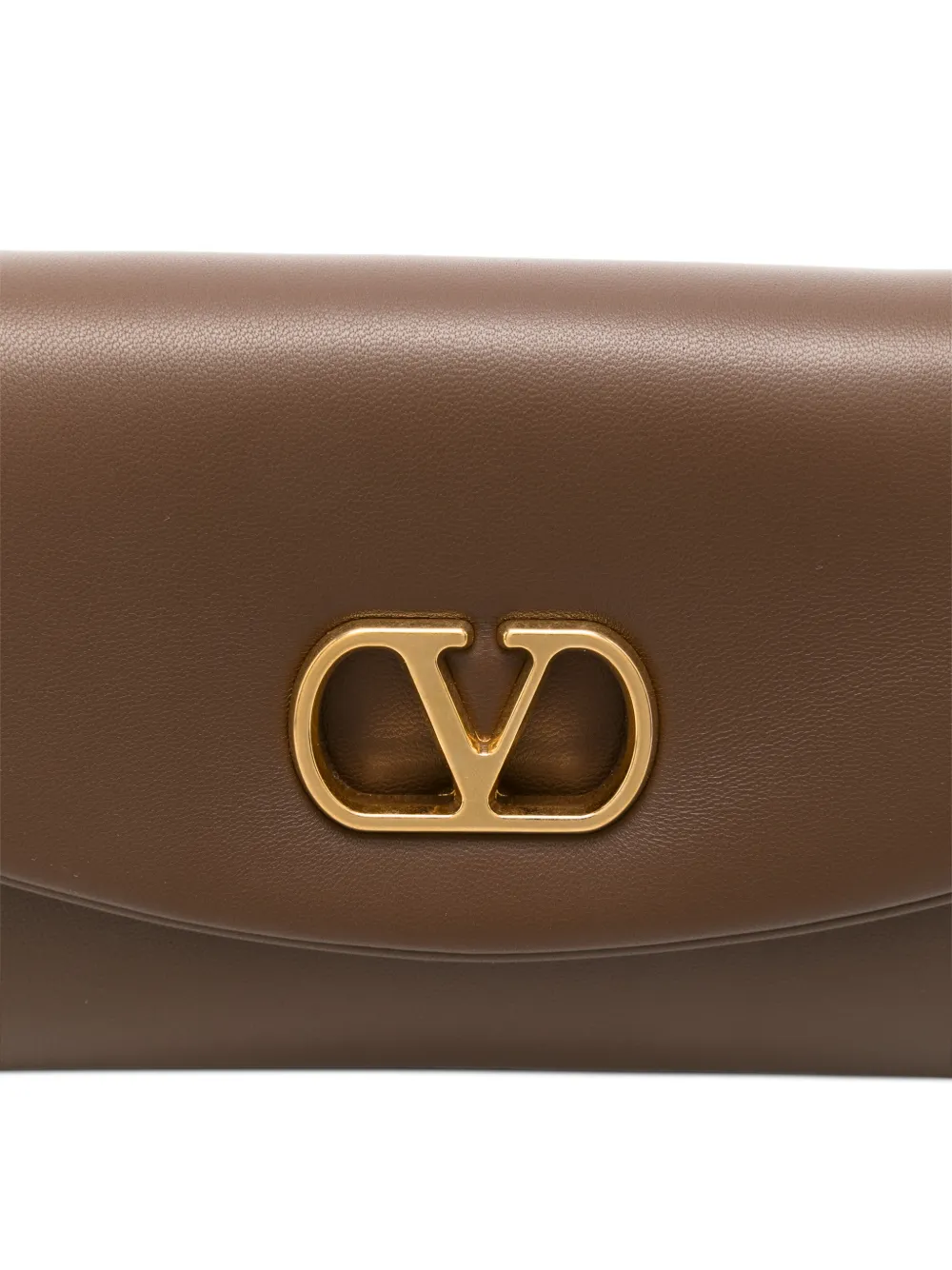 Valentino Garavani Kleine Garavani Devain nappa schoudertas Bruin
