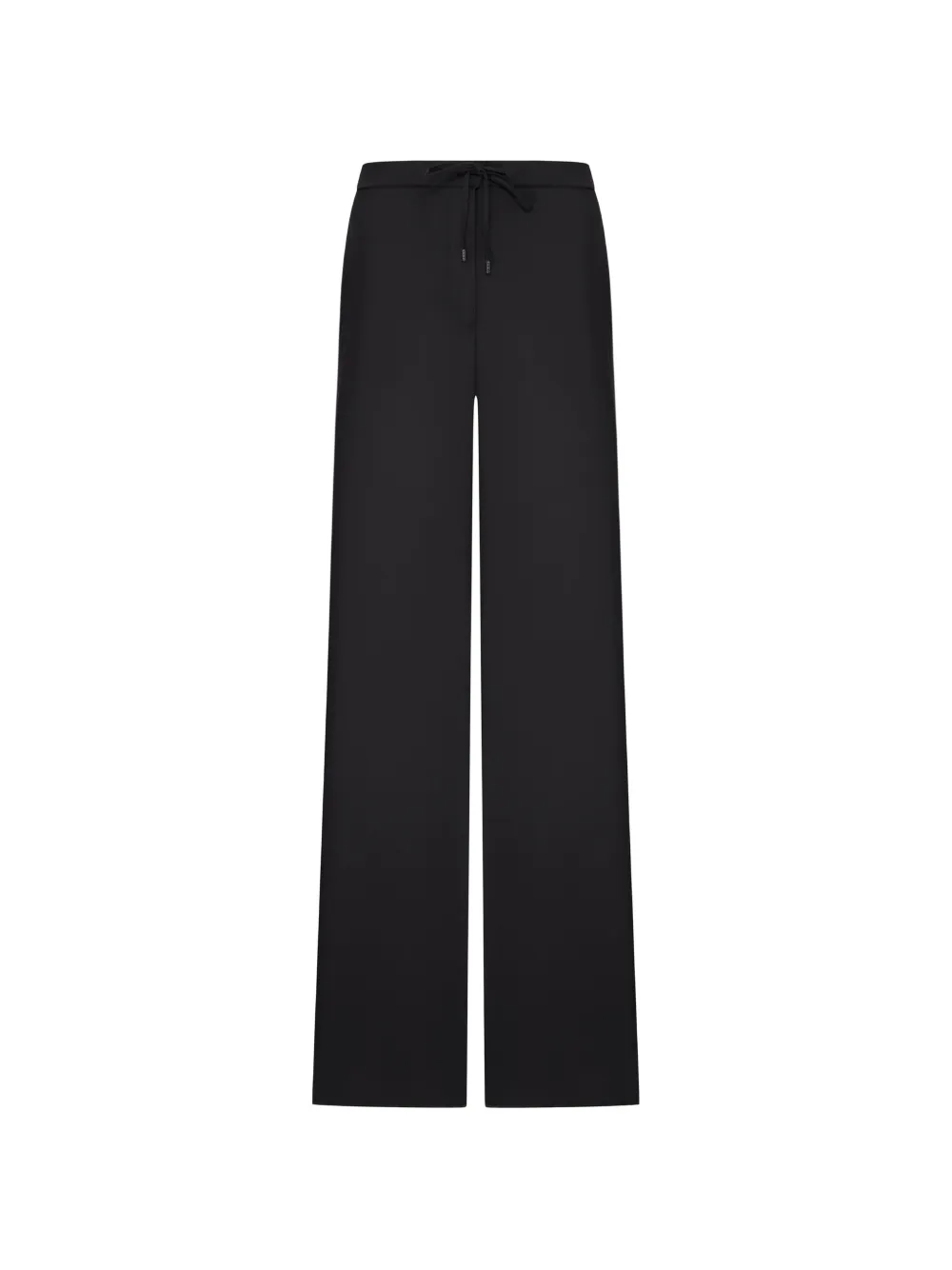 Max Mara drawstring-waist wide-leg trousers Zwart