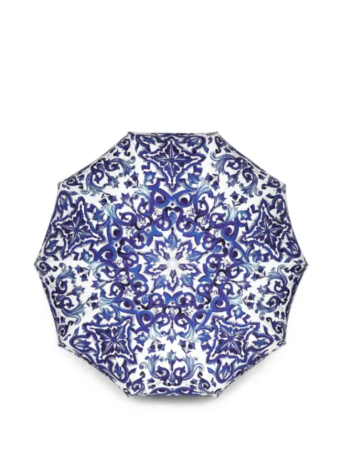Dolce & Gabbana printed outdoor umbrella
