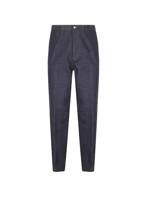 Paolo Pecora pressed-crease jeans