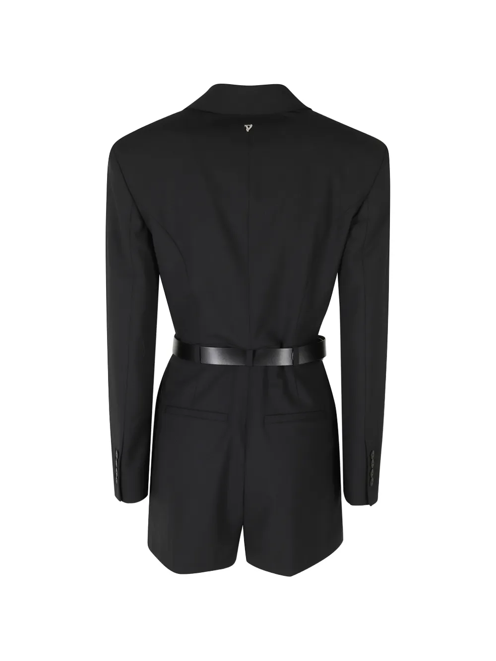 DONDUP Getailleerde playsuit Zwart
