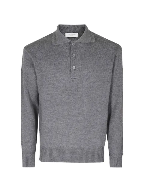 Paolo Pecora playera tipo polo manga larga
