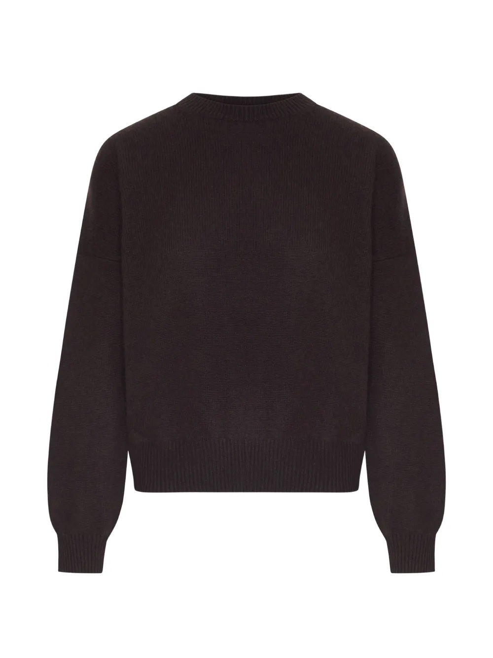 Lisa Yang The Veira ribbed-knit dropped-shoulder sweater - Braun