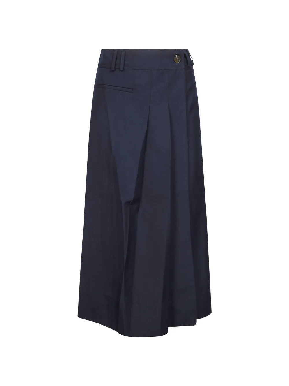 Soeur LIPA pleated midi skirt Blauw