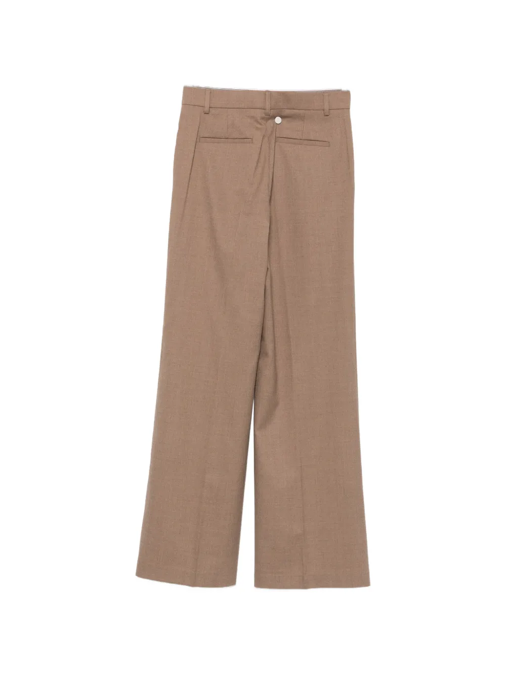 Seventy Pantalon met riemlussen Bruin