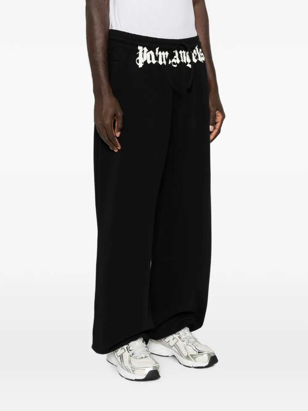 Palm Angels Trainingsbroek met logoprint Zwart
