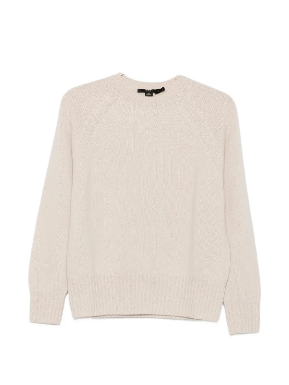 Seventy raglan-sleeve cashmere sweater - Toni neutri