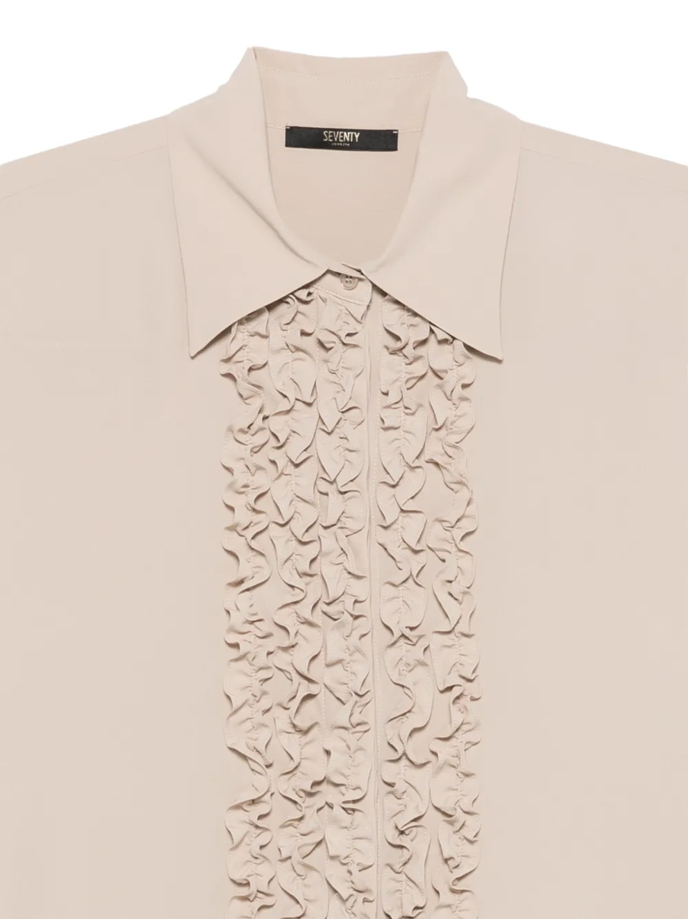 Seventy Shirt met ruches afwerking Beige