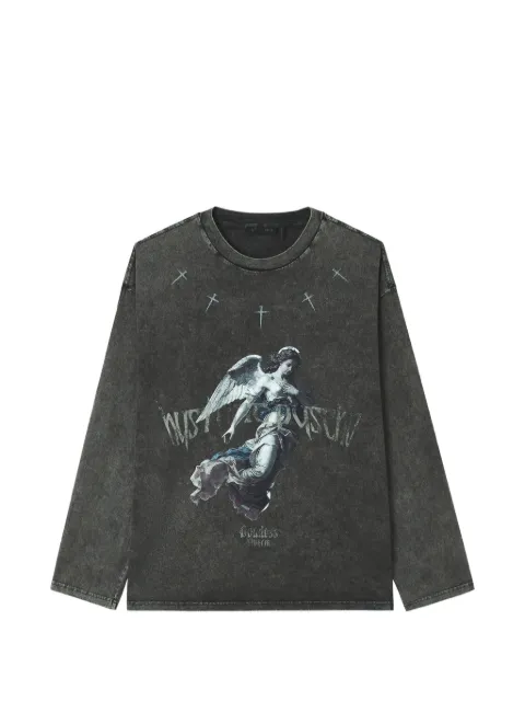 FIVE CM playera con ángeles estampados